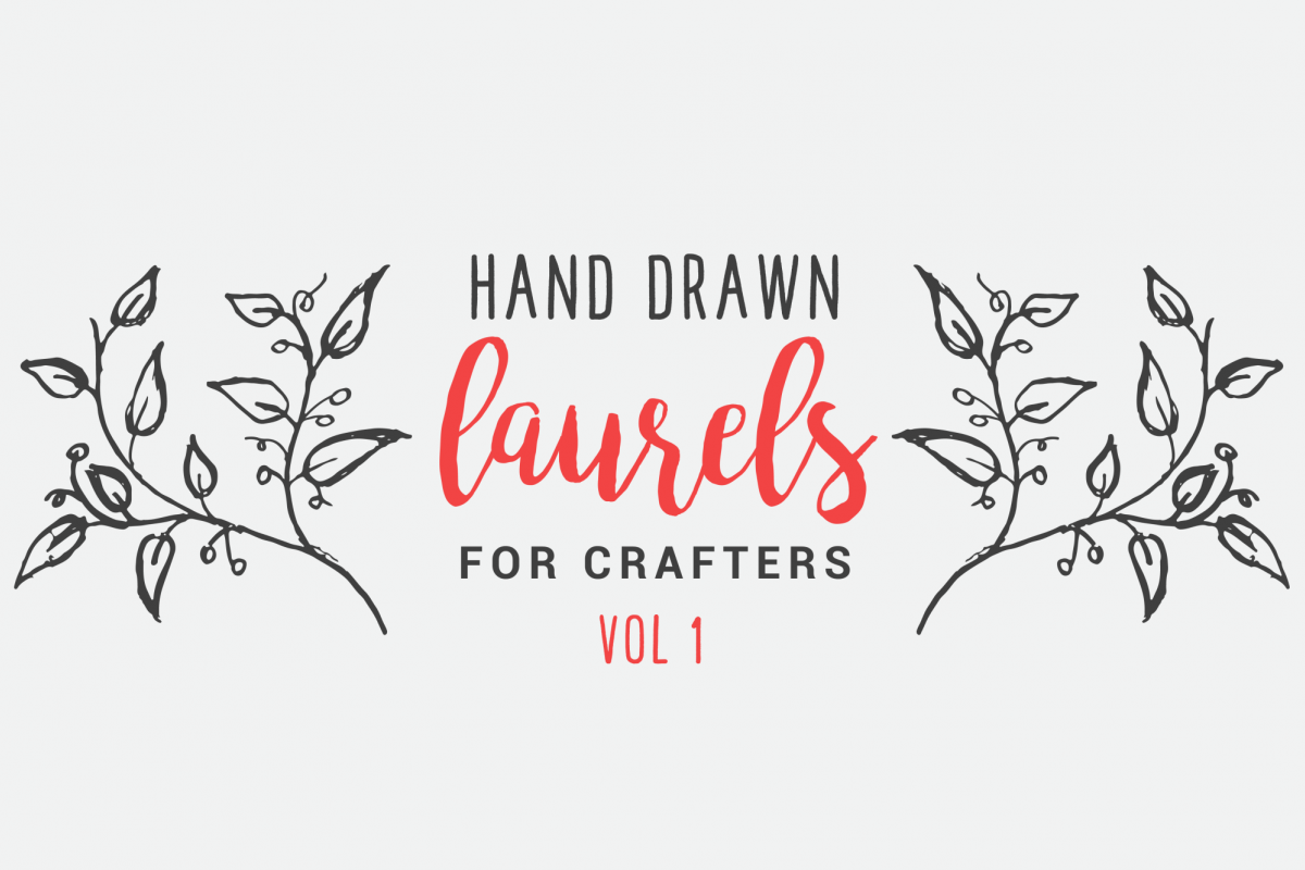 Hand Drawn Laurels for Crafters Vol 1 example image 1