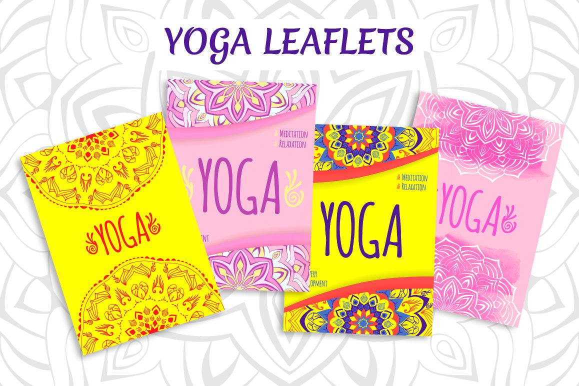 Yoga leaflets example image 1