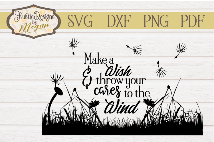 Make A Wish Inspirational SVG cut file example image 1