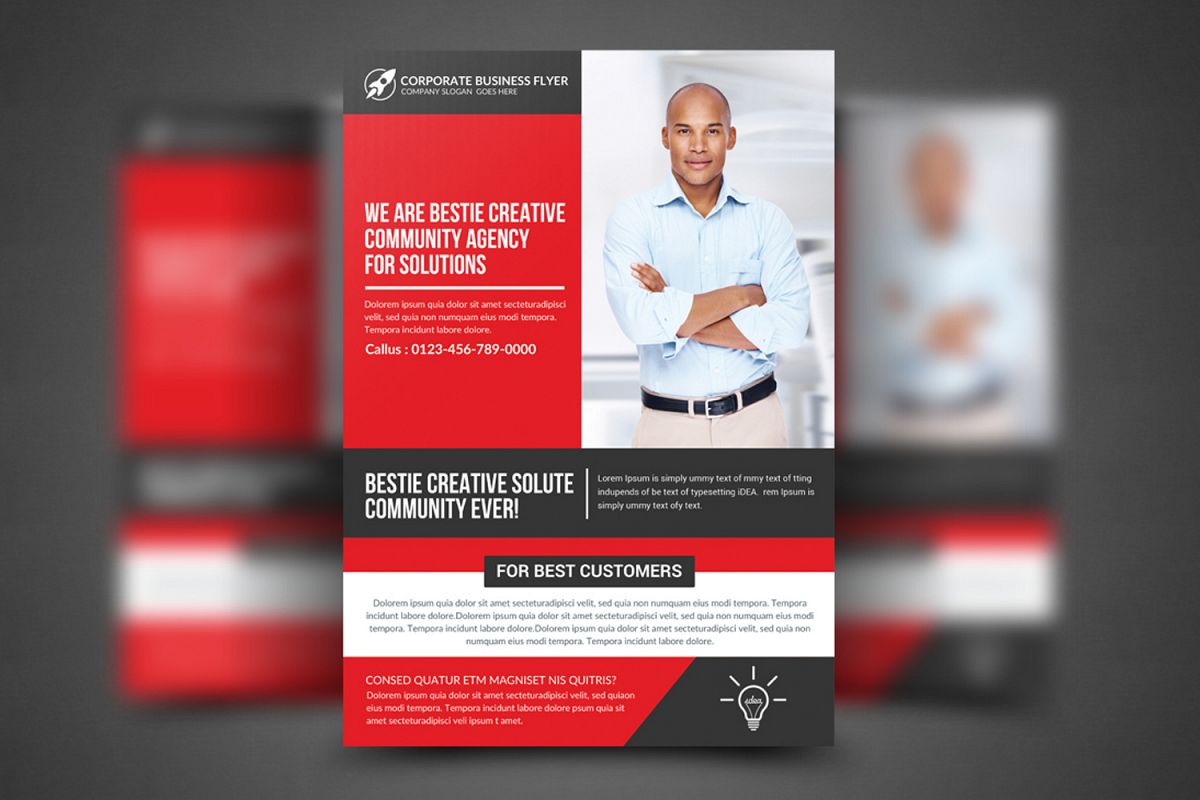 Corporate Business Solution Flyer example image 1