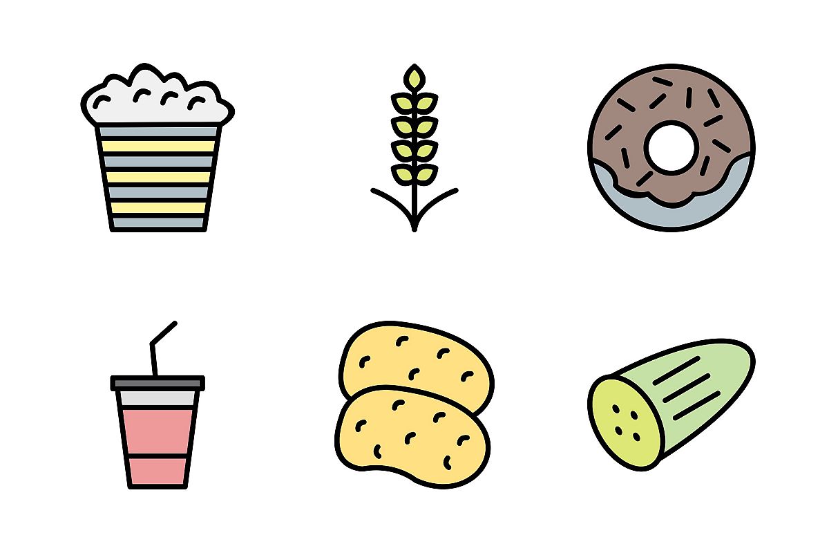 Set Of Food Icons example image 1