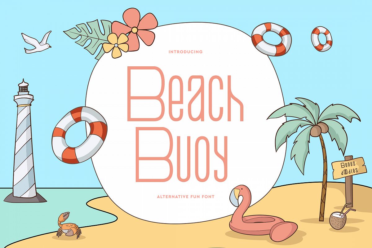 Beach Buoy + Bonus Illustrations example image 1