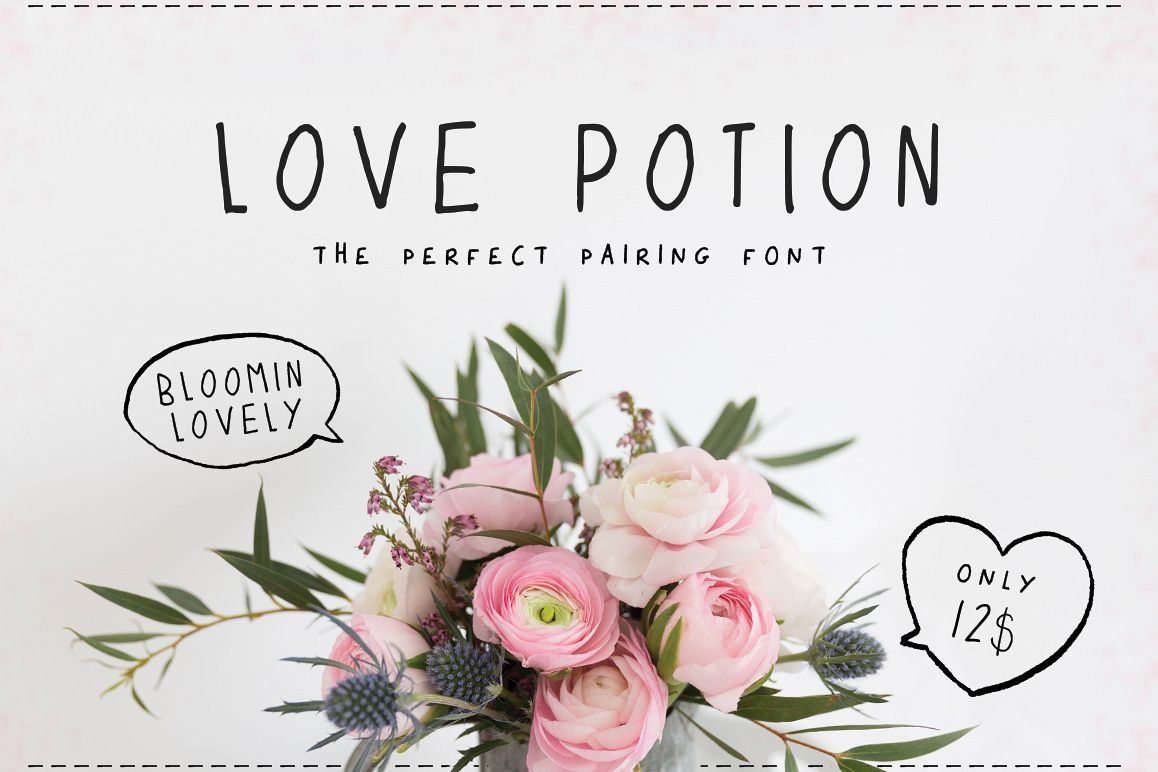 Love Potion Font example image 1