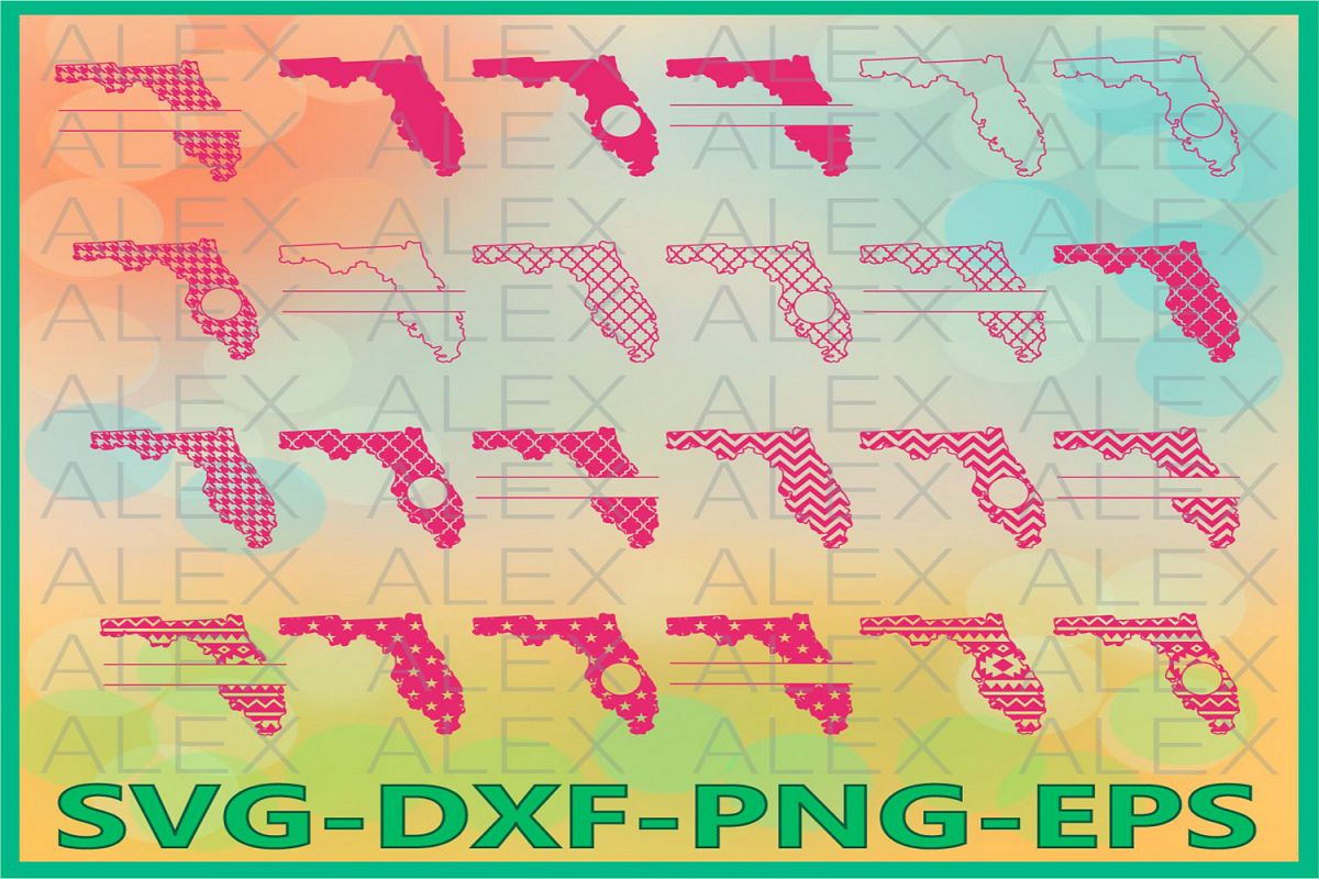 Florida State SVG, Florida SVG files for Cricut, Florida Svg example image 1
