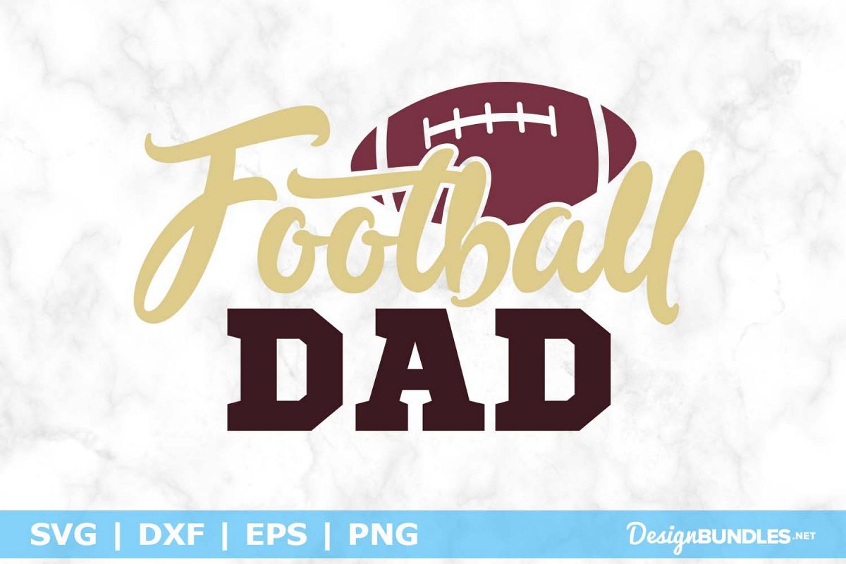 Football Dad SVG File example image 1