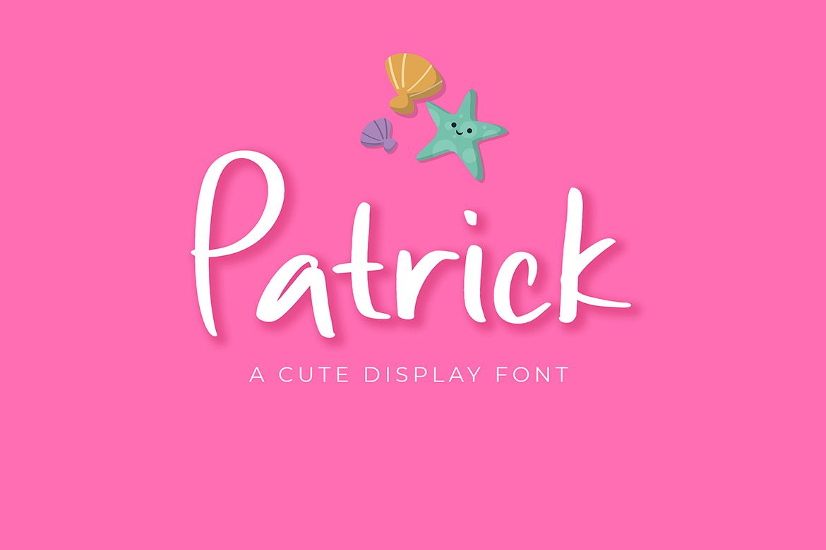 Patrick Cute Display Font example image 1