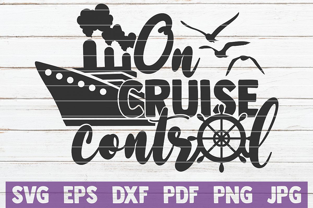 On Cruise Control SVG cut file example image 1