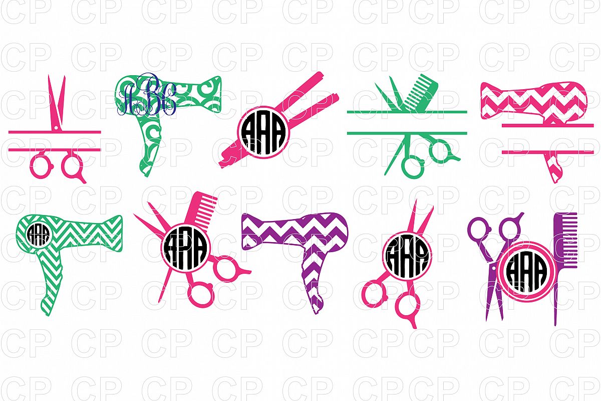 Download Hairdresser Bundle SVG Cut Files, Hairdresser Clipart