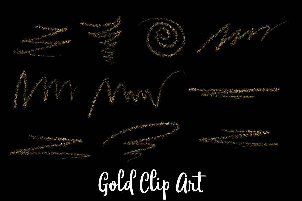 Gold Logo Clipart, Transparent PNG example image 1