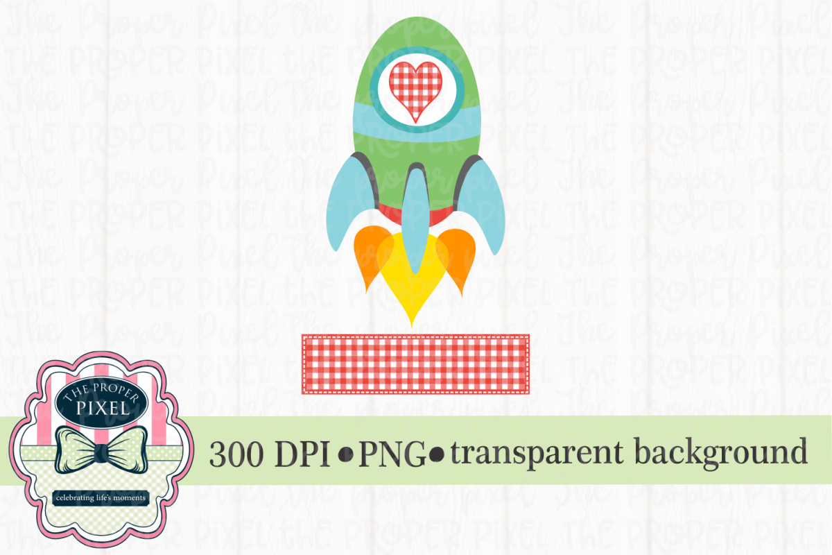 Rocket Valentine Design, PNG sublimation download, vertical example image 1