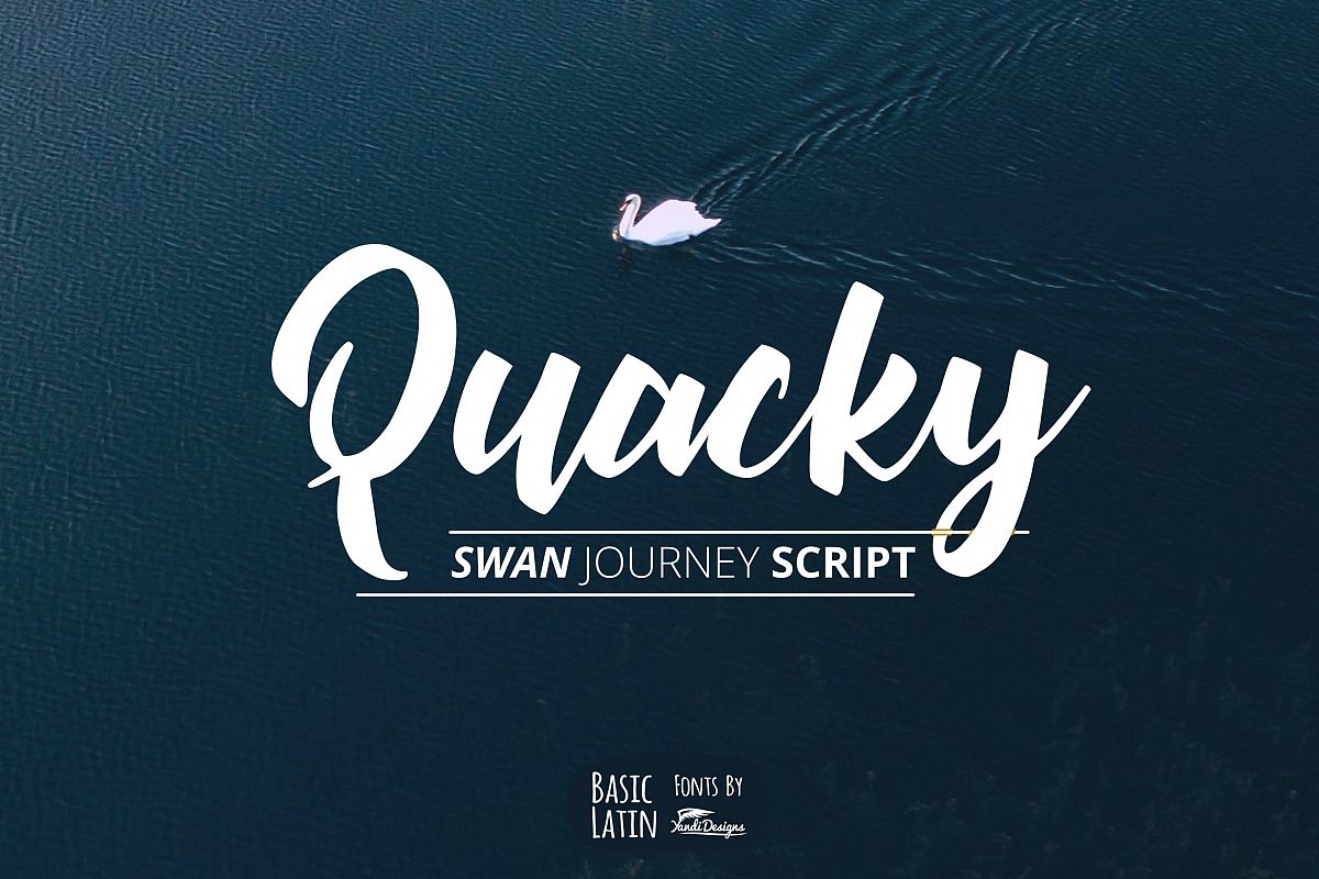 Quacky Font example image 1