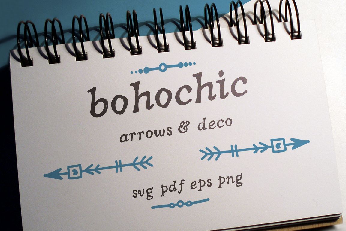 Boho-Chic Arrows & Deco Vectors example image 1