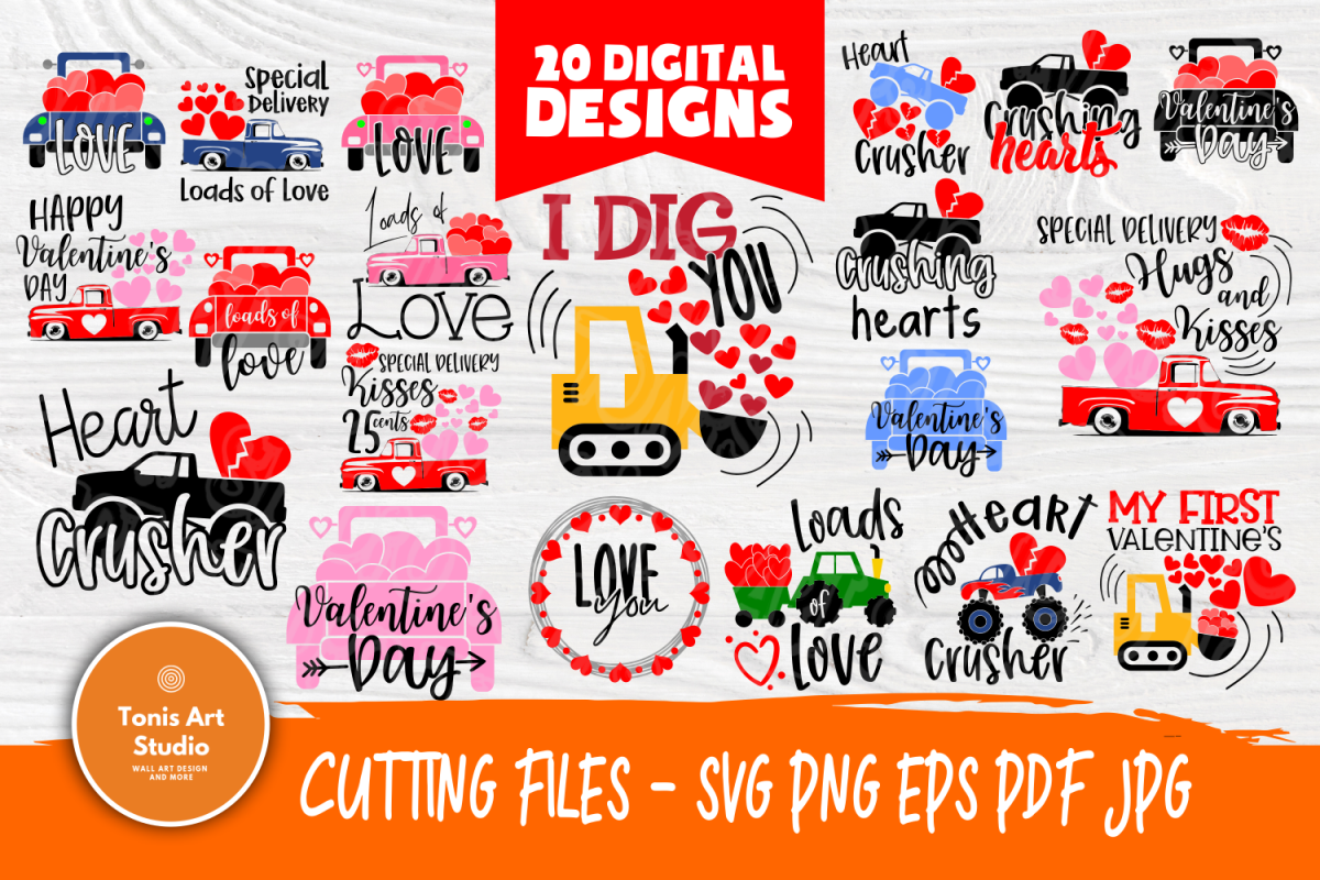 Love SVG Bundle | Valentine's Day | Cut Files for Crafters example image 1