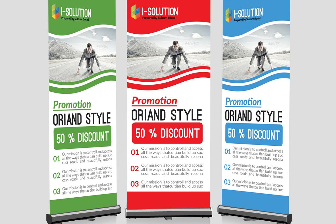 Business Start Roll Up Banners example image 1