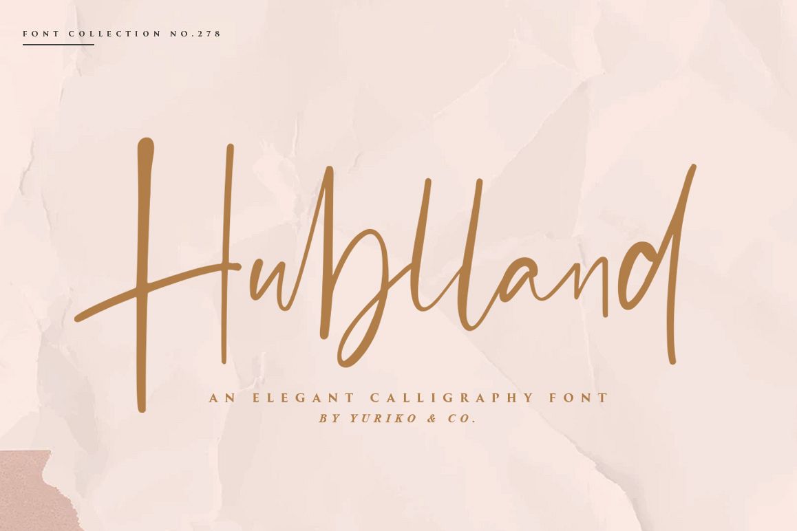 Hublland - Modern Script example image 1