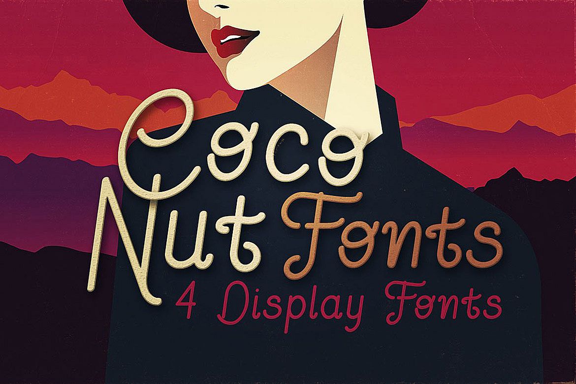 Coconut - Display Font example image 1