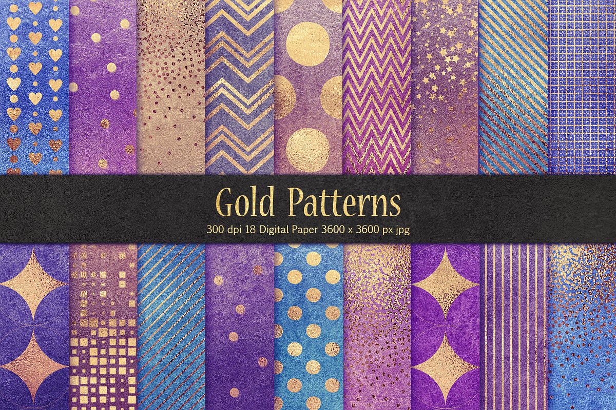 Gold Patterns example image 1