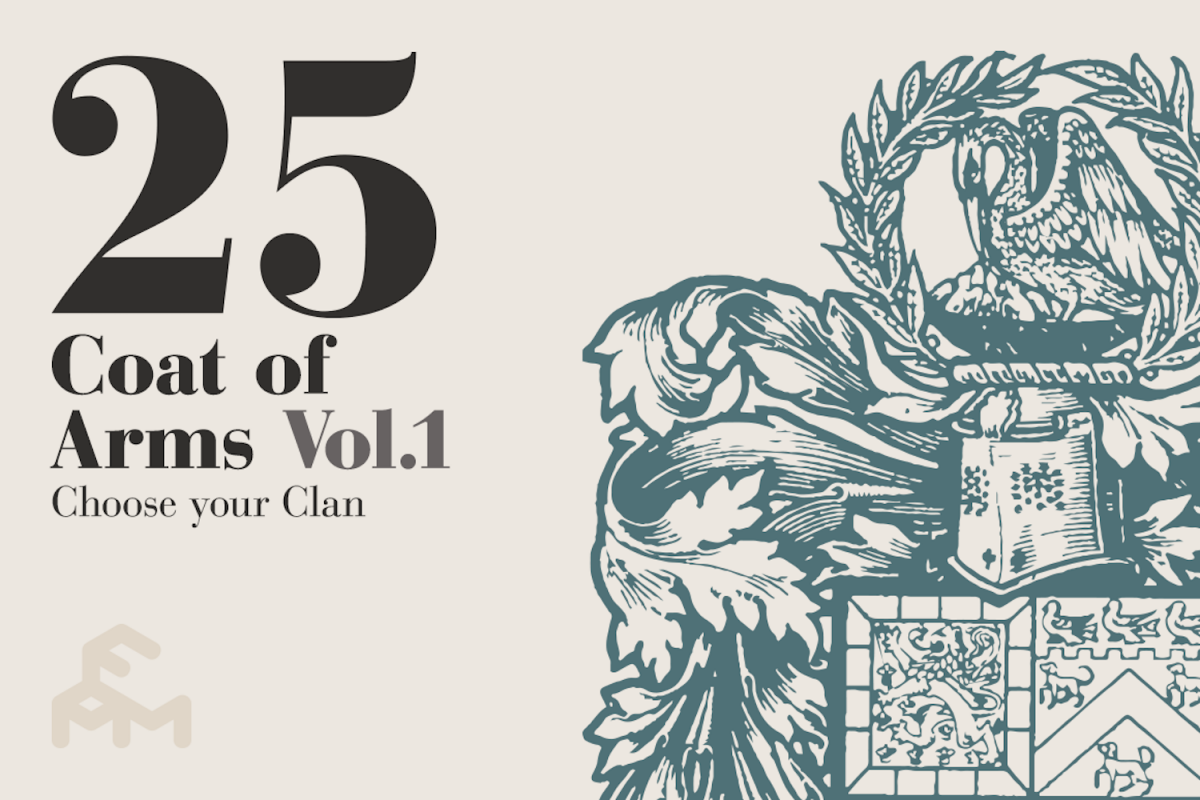 25 Coat Of Arms - Vol.1 example image 1