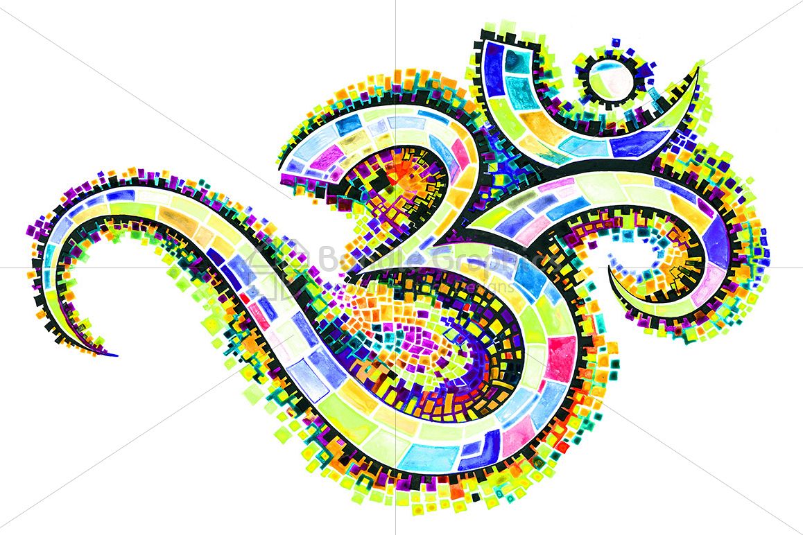 OmKar - Ink Drawing example image 1