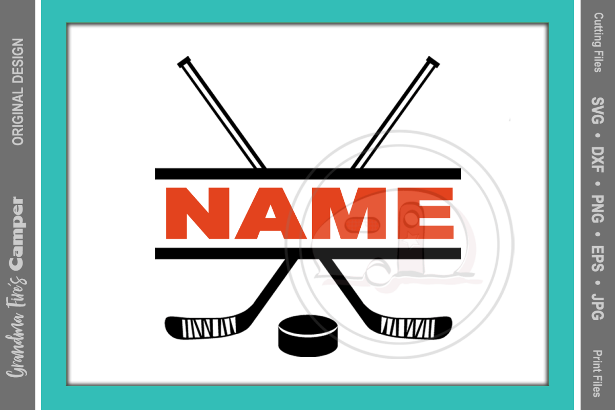 Ice Hockey SVG, Personalize