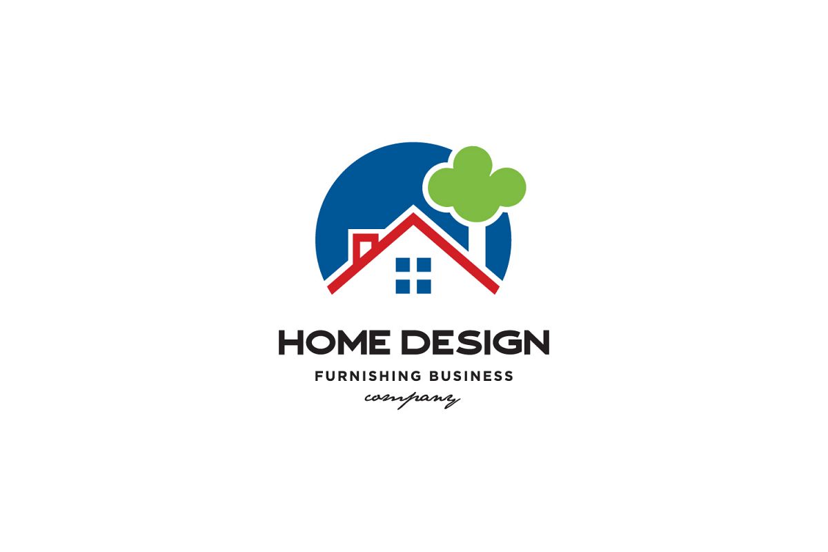 Home Furnishing Design Logo example image 1