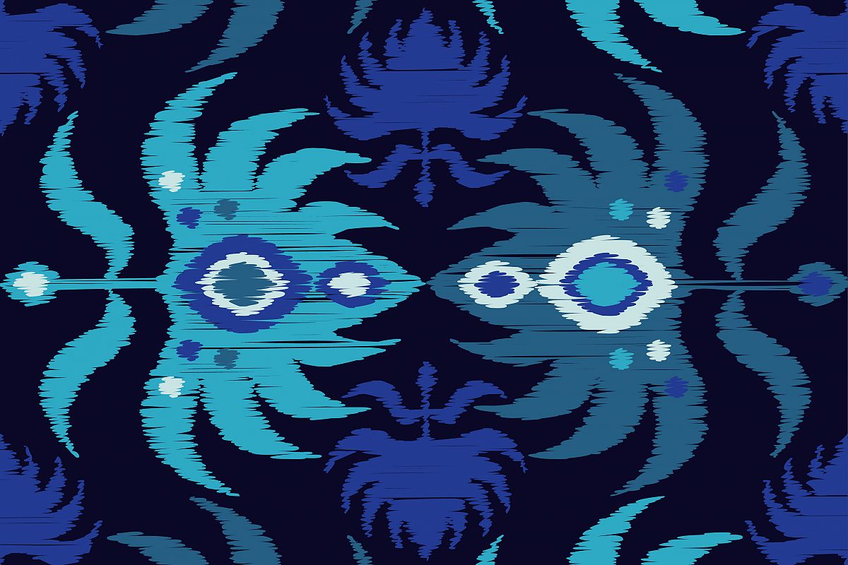 Ethnic boho seamless pattern. Retro motif. Vector illustration. example image 1