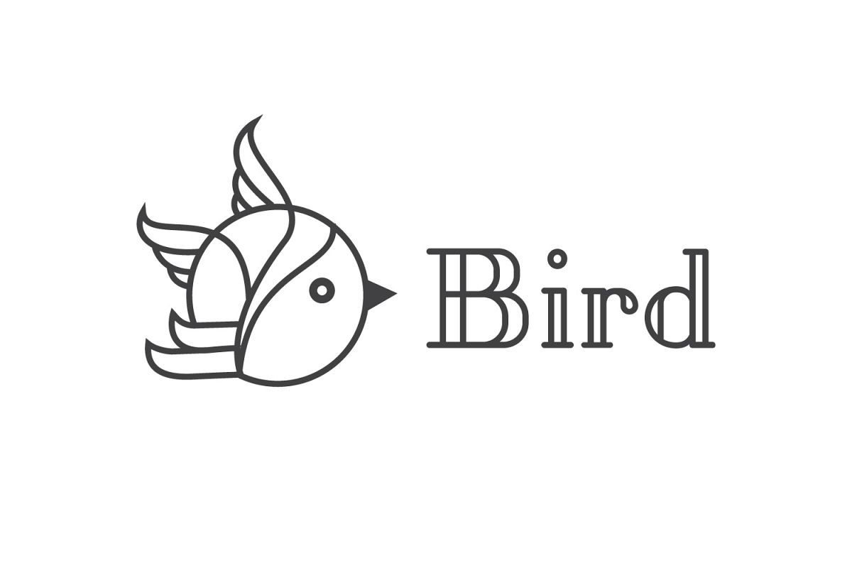Cute Bird Logo example image 1