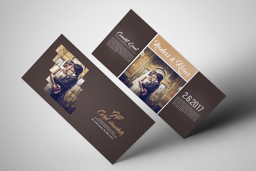 Wedding Invitation Gift Voucher example image 1