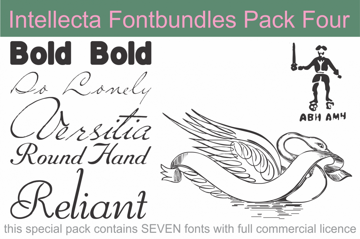 Intellecta Fontbundles Pack Four example image 1