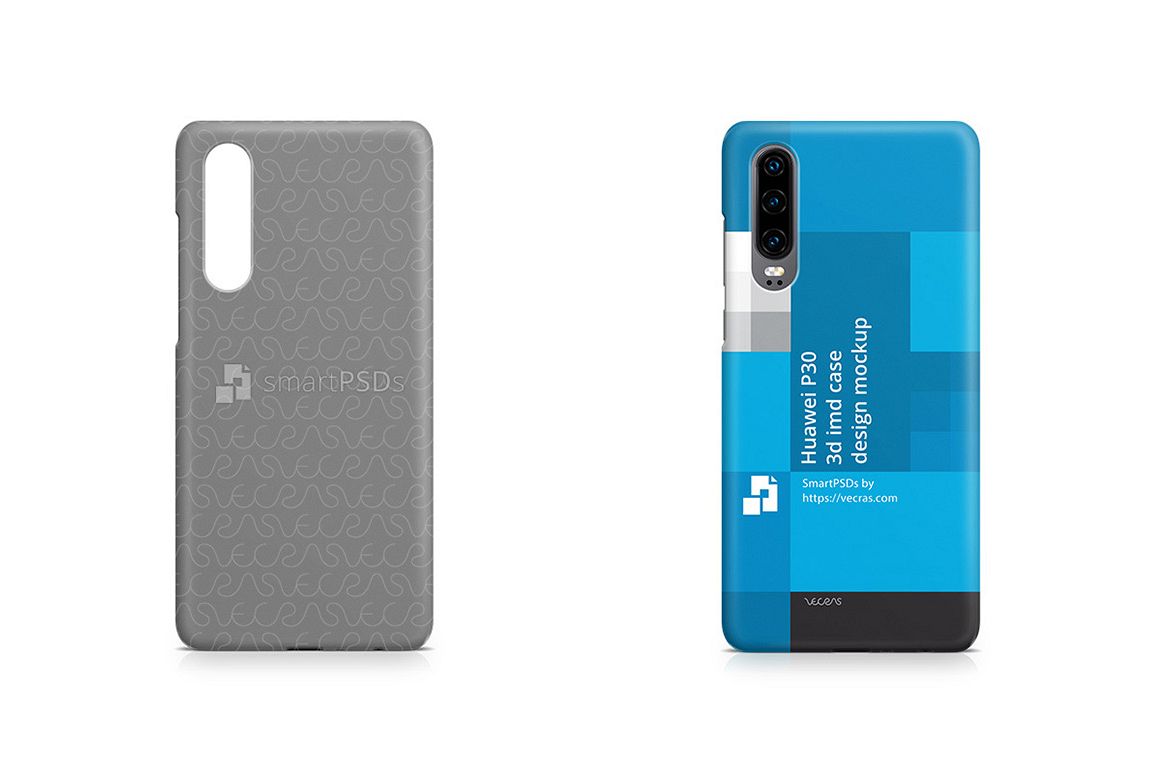 Huawei P30 3d IMD Case Design Mockup 2019 example image 1