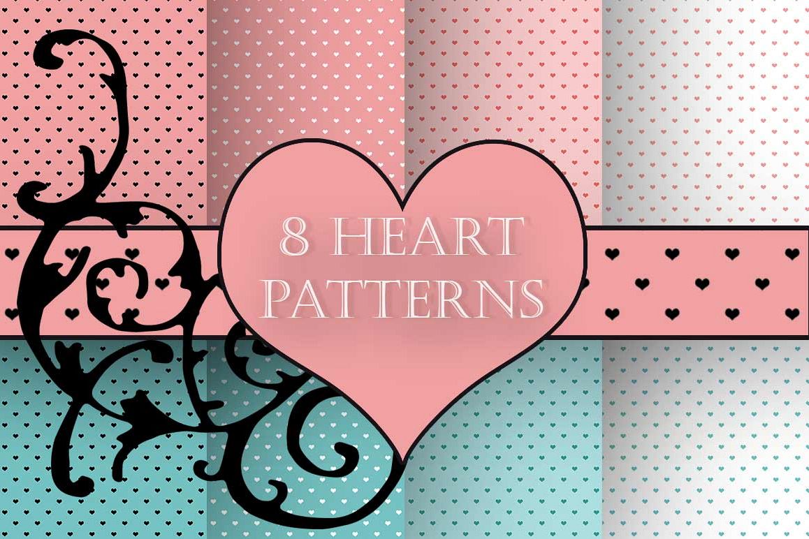Heart Patterns example image 1