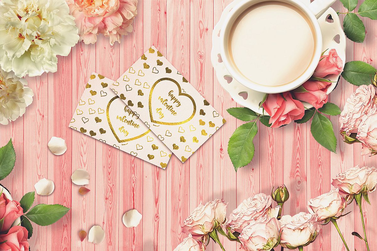 Valentine Card Mock-up #38 example image 1