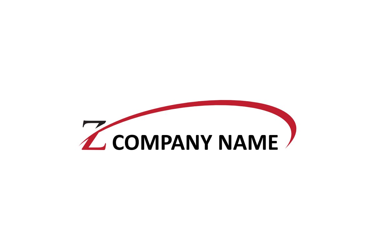z letter swoosh logo example image 1