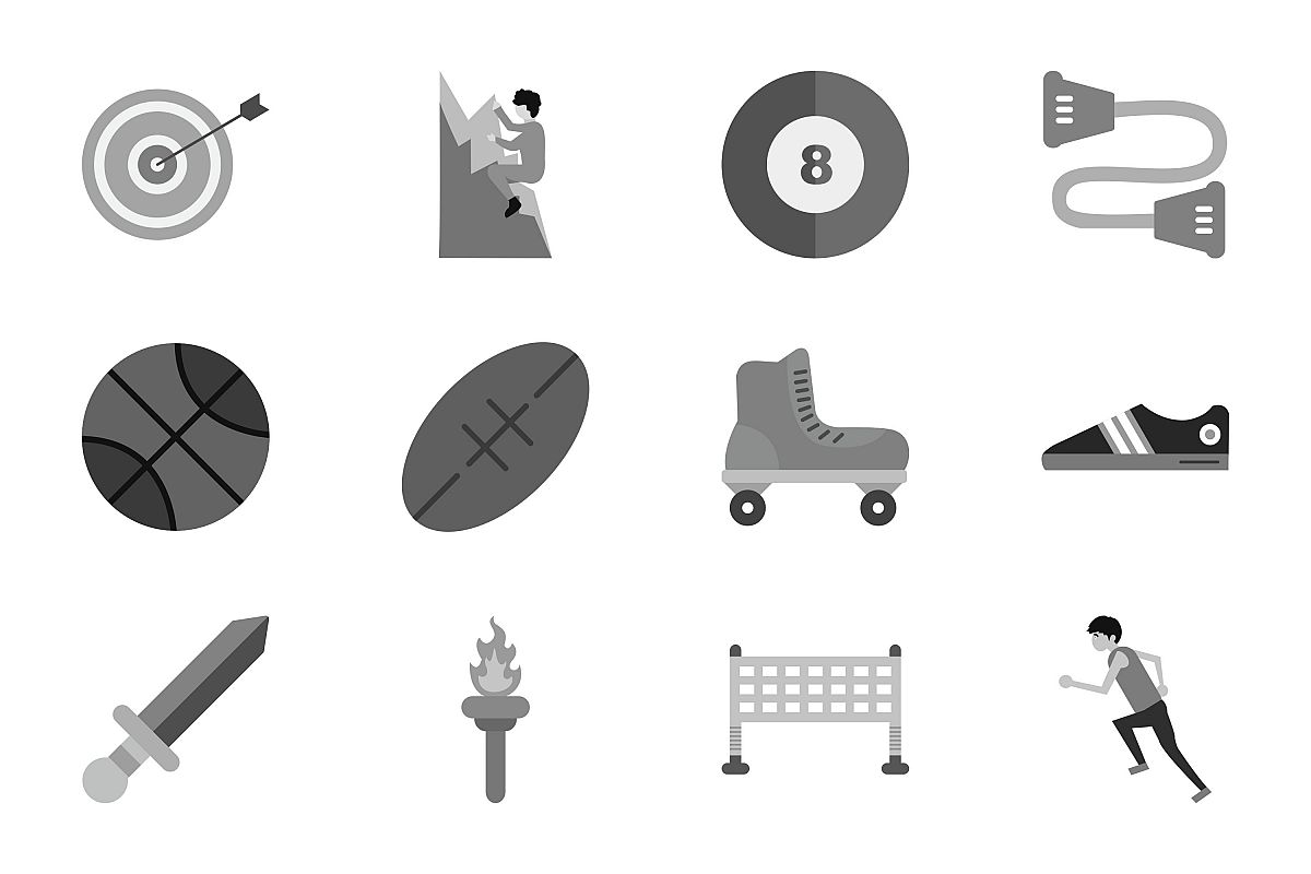 Set Of Sports And Game Icons example image 1