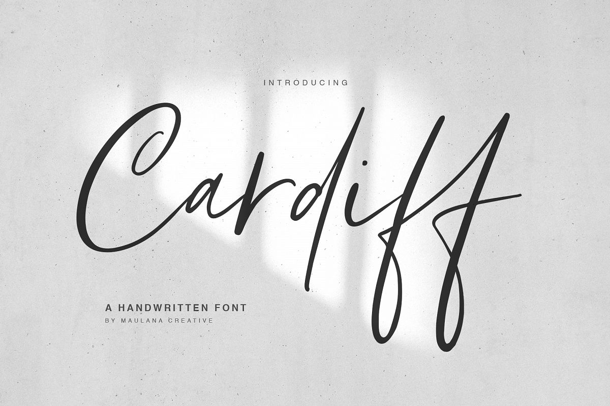Cardiff Typeface example image 1