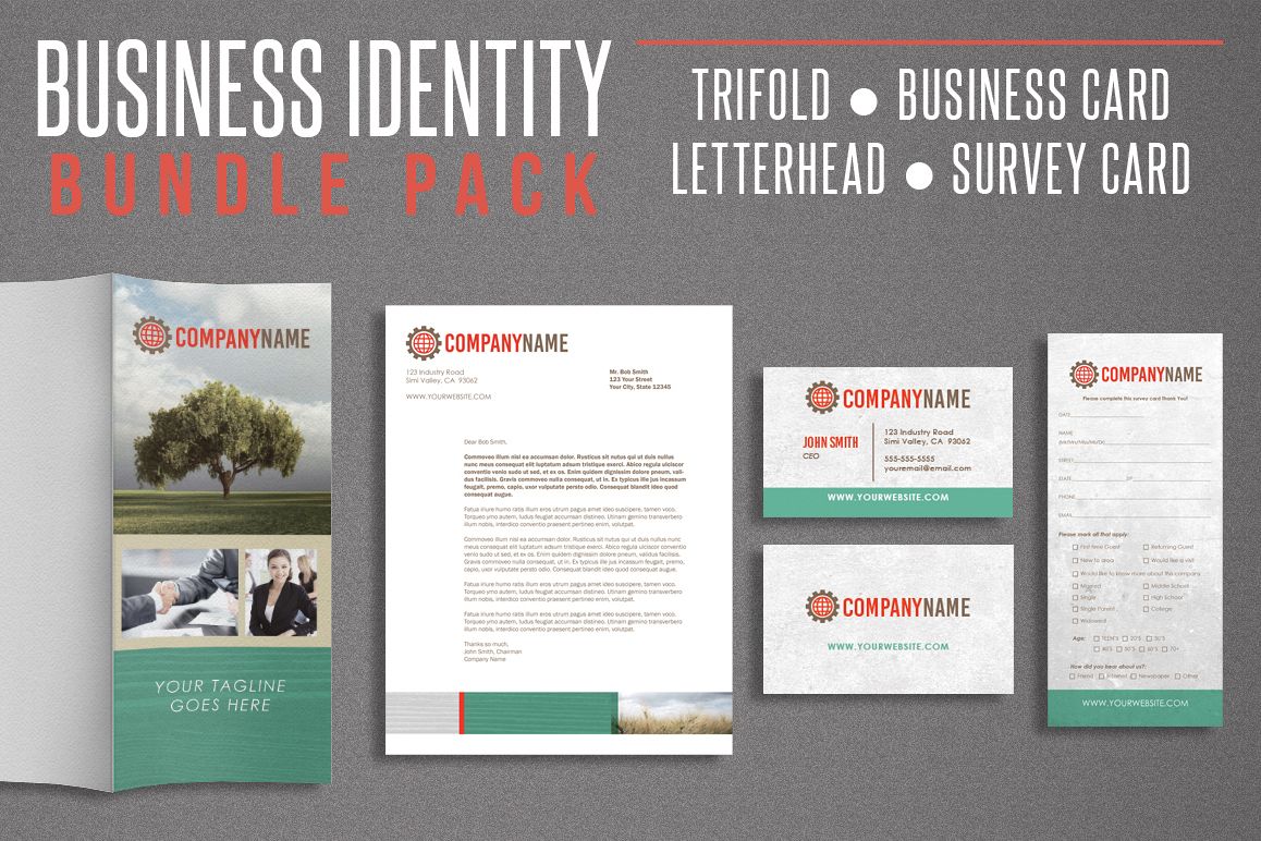 Business Identity Bundle Pack example image 1