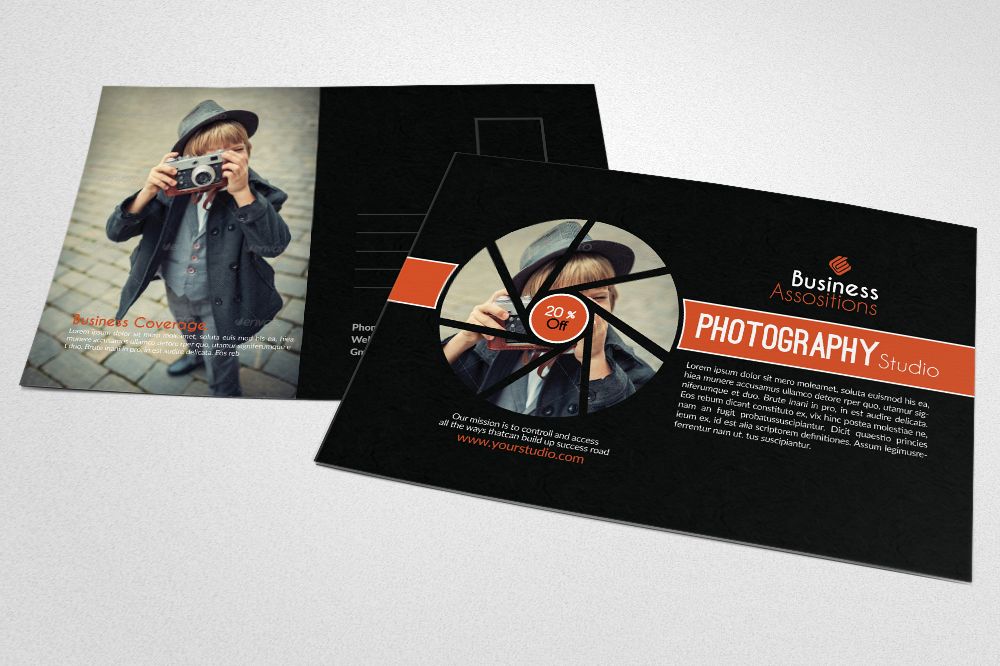Photography Business Postcards example image 1