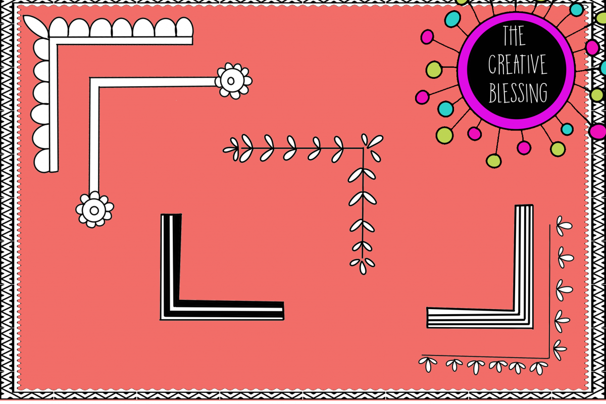 Corner Frames Clipart example image 1
