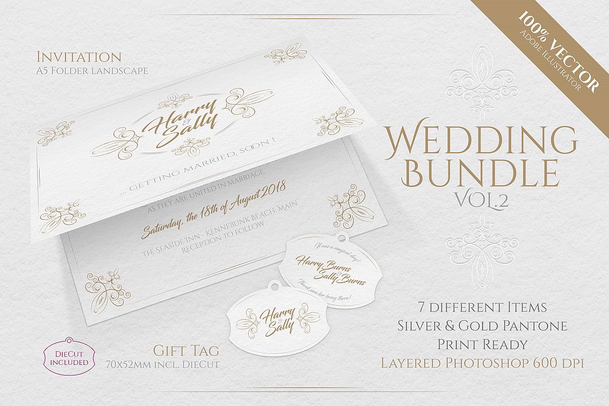 Harry & Sally - Wedding Bundle Vol.2 example image 1