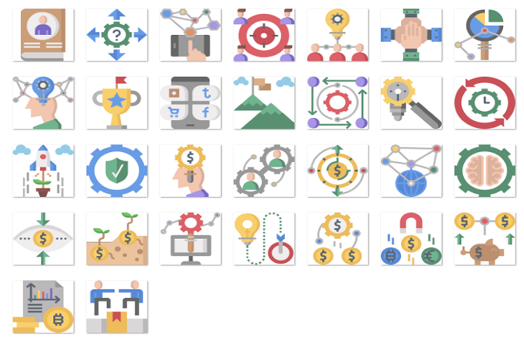 Entrepreneurship and development flat example image 1