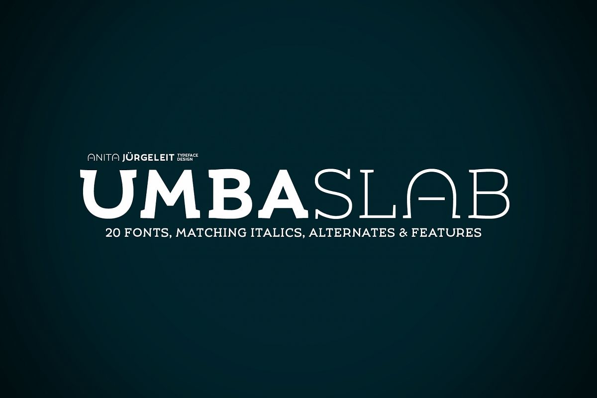 Umba Slab Family example image 1