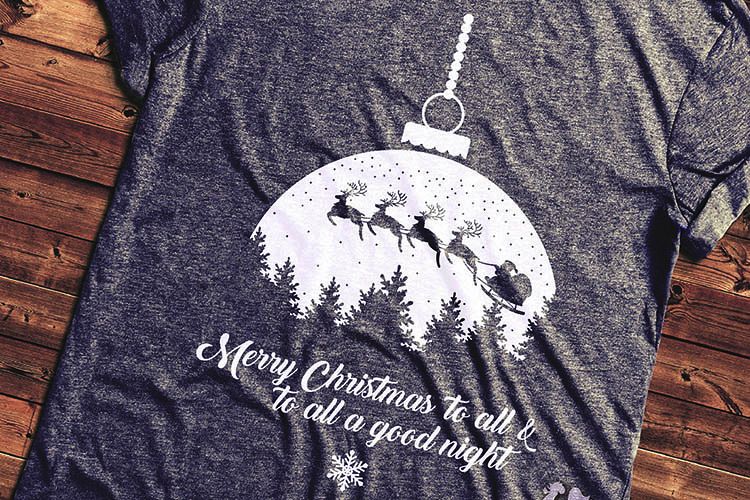 Merry Christmas, Santa Claus, Christmas ornament, Holiday example image 1