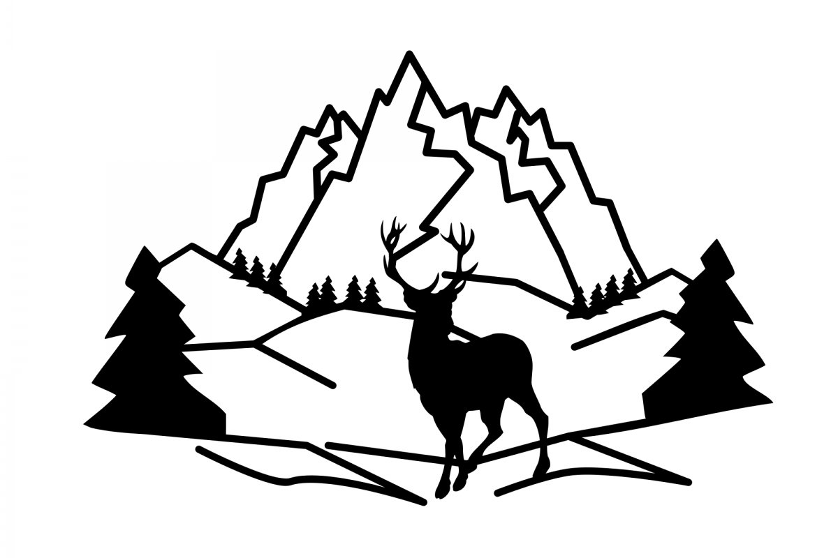 Free Free 182 Mountain Silhouette Svg SVG PNG EPS DXF File