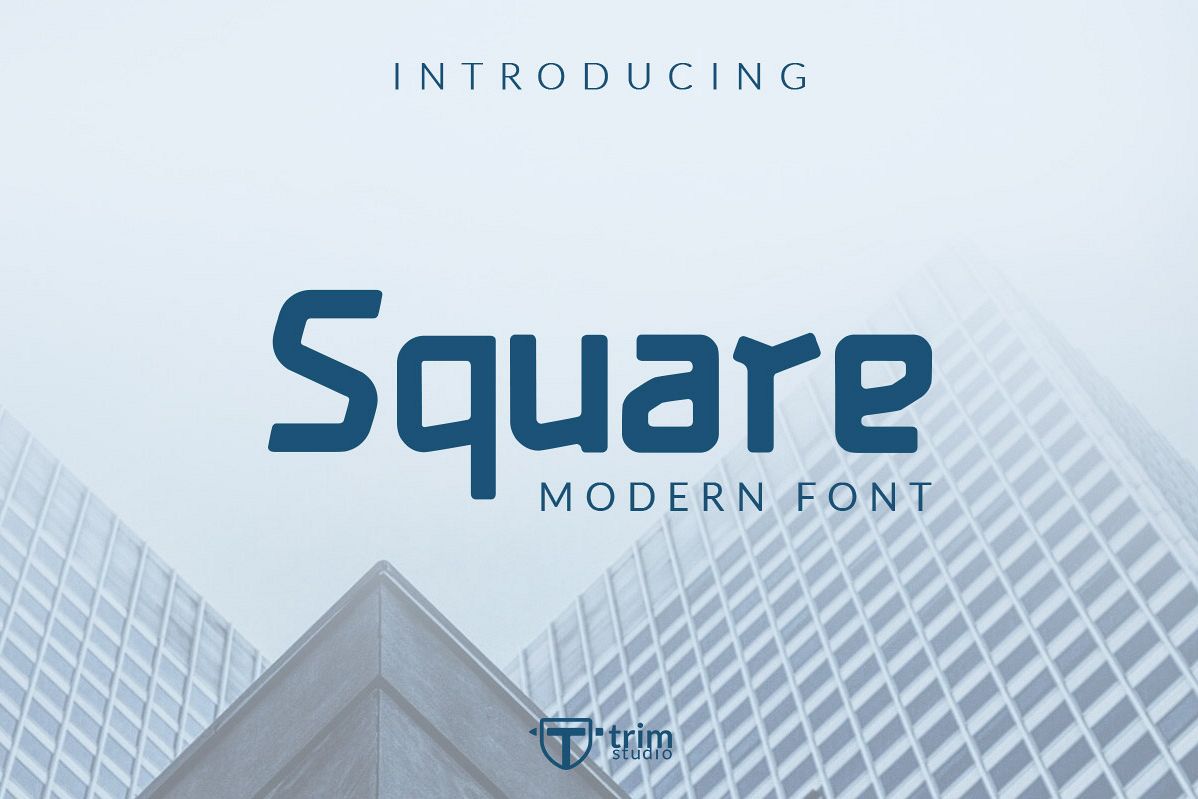Square - Display Games Font example image 1