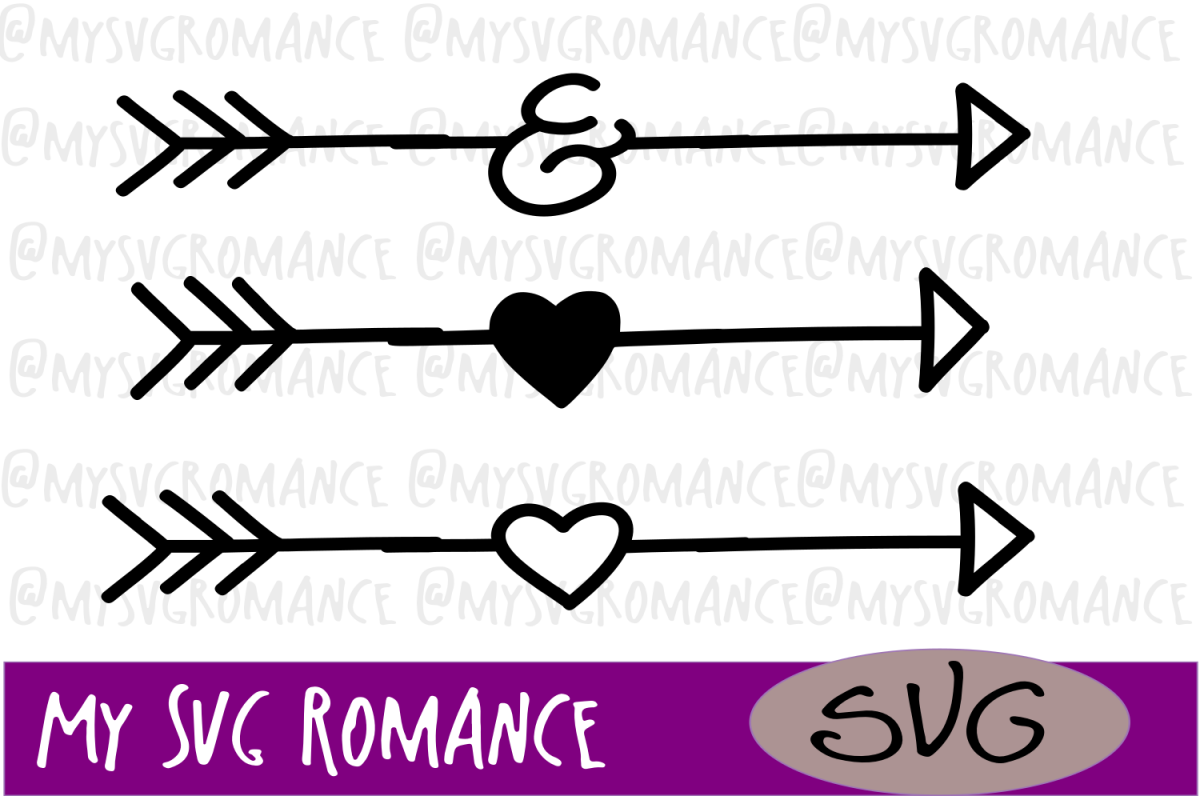 Download Arrow Set - Ampersand - Hearts - SVG - Cut File (161511 ...