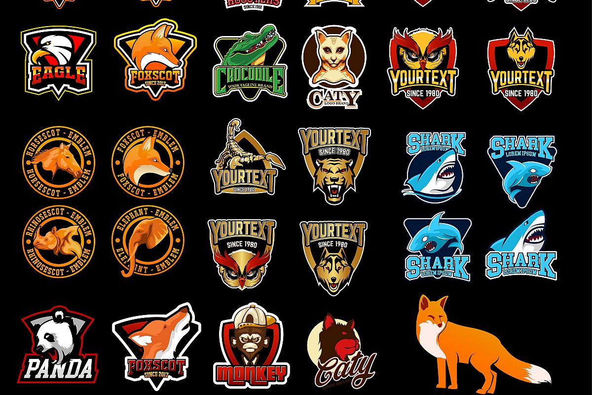 29 esports gaming EMBLEM LOGO BADGES example image 1