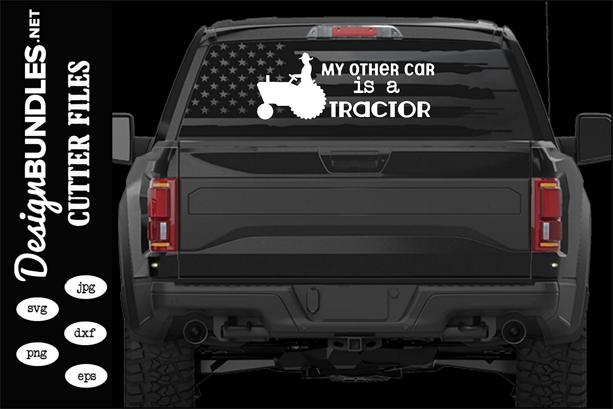 Tractor SVG example image 1