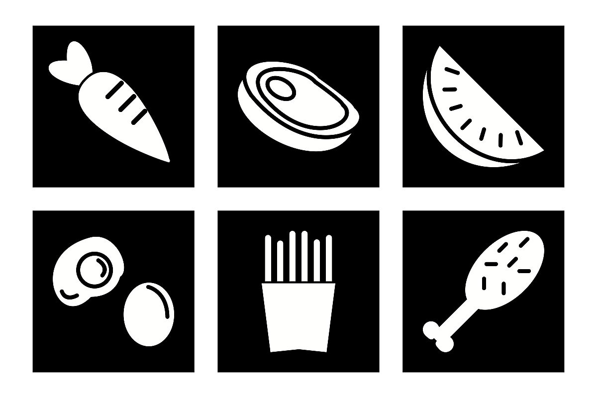 Set Of Food Icons example image 1