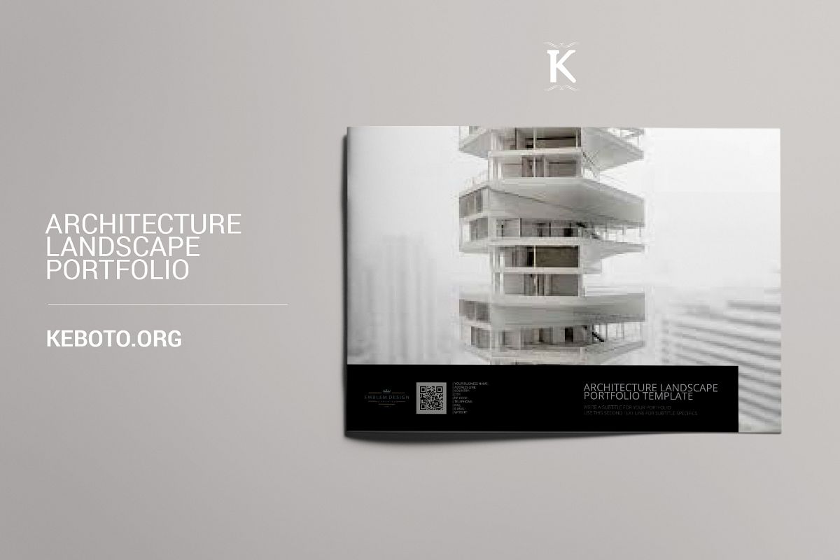 Architecture Landscape Portfolio example image 1