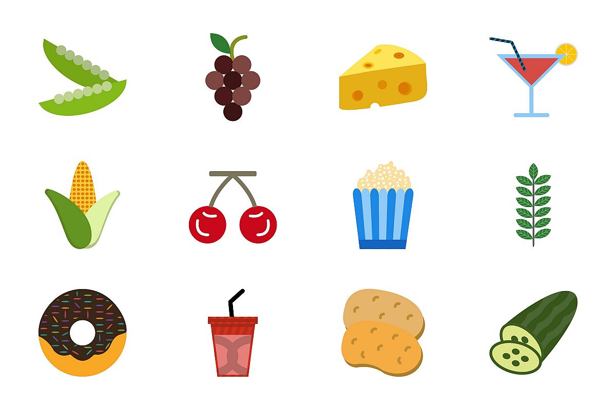 Set Of Food Icons example image 1